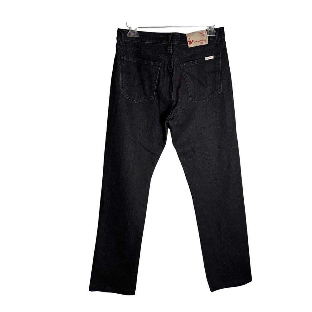 Vitamina Deluxe Edition Denim Jeans Straight-Leg Size 40 US 16 - Picture 4 of 11